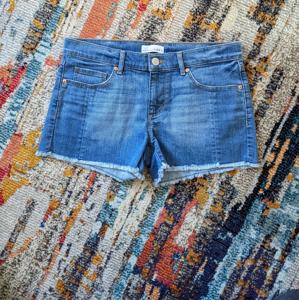 LOFT denim shorts